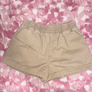 Casual Tan Women's Shorts